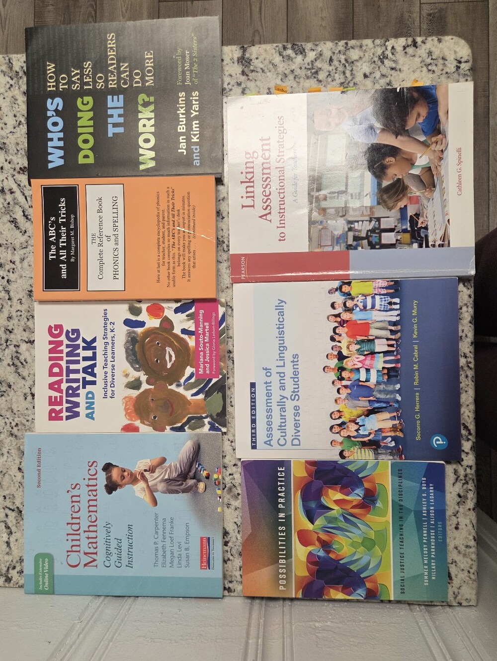 BOOK BUNDLE ! 8 Elementary Teaching Books For Math, Phonics & Reading